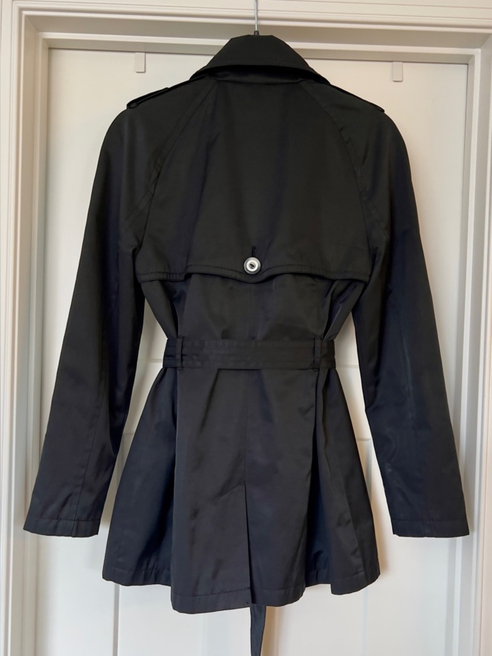 Express Black Trench Coat - Women’s Medium